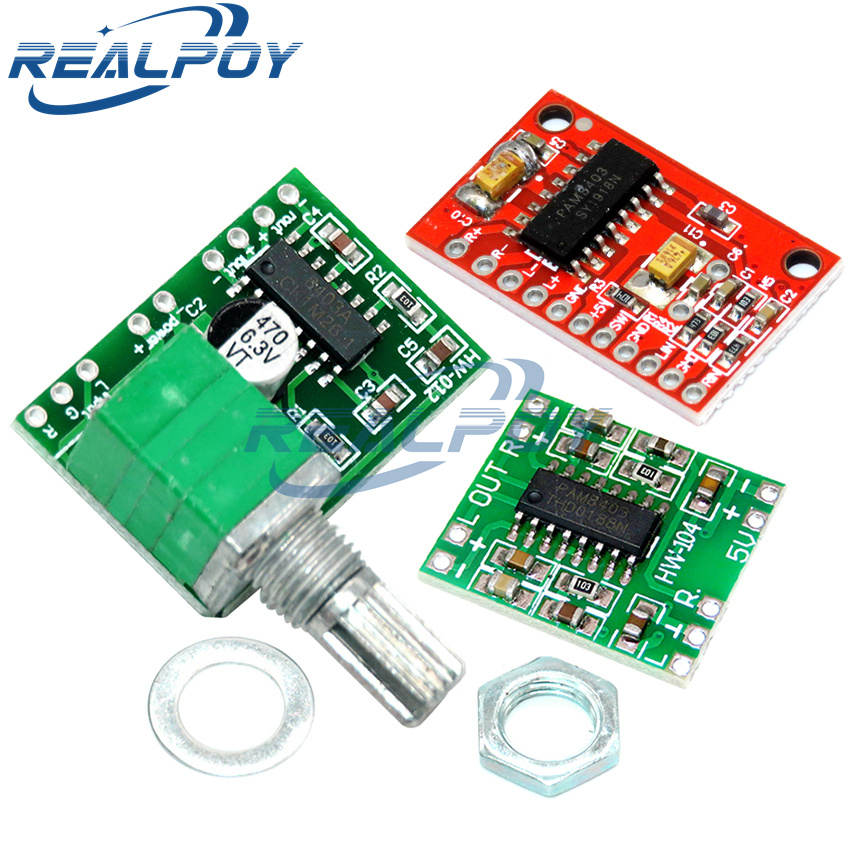 Diy Audio Electronics Kit - PAM8403 슈퍼 미니 디지털 전력 증폭기