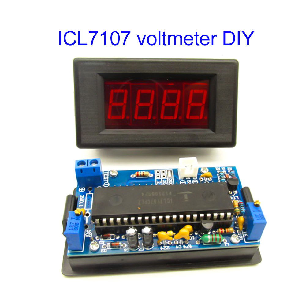 Diy Electronics Learning Kit - ICL7107 전압계 DIY 키트 부품 DC
