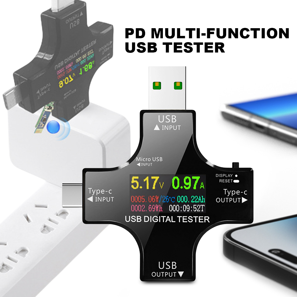 Logic Analyzer Usb - USB 테스터 Type-C PD 컬러 디지털