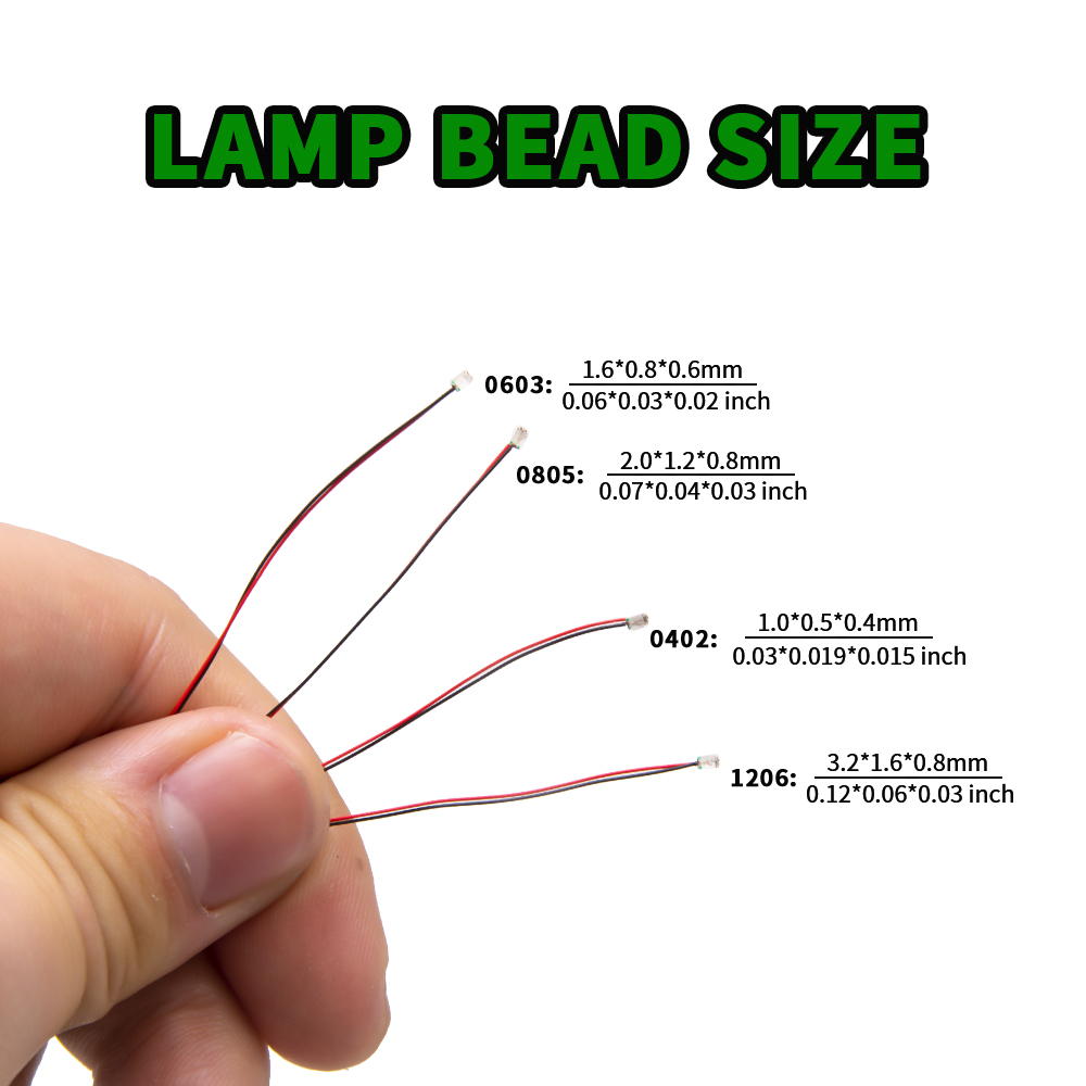 Diy Electronics Project Kit - 10개/세트 마이크로 LED 램프 칩 3V
