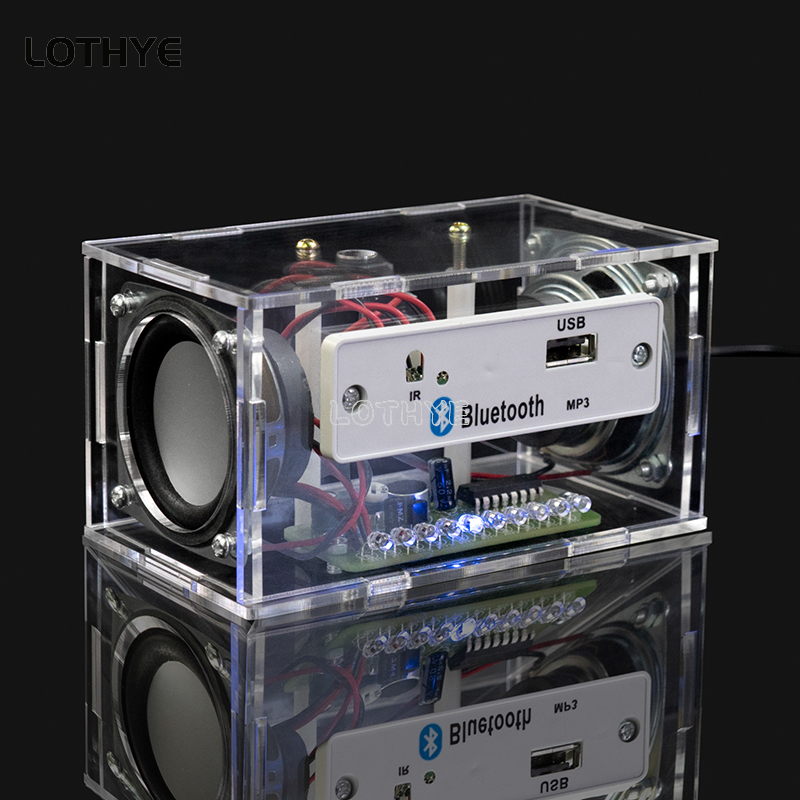 Diy Audio Electronics Kit - 미니 듀얼 채널 블루투스 스피커 오디오