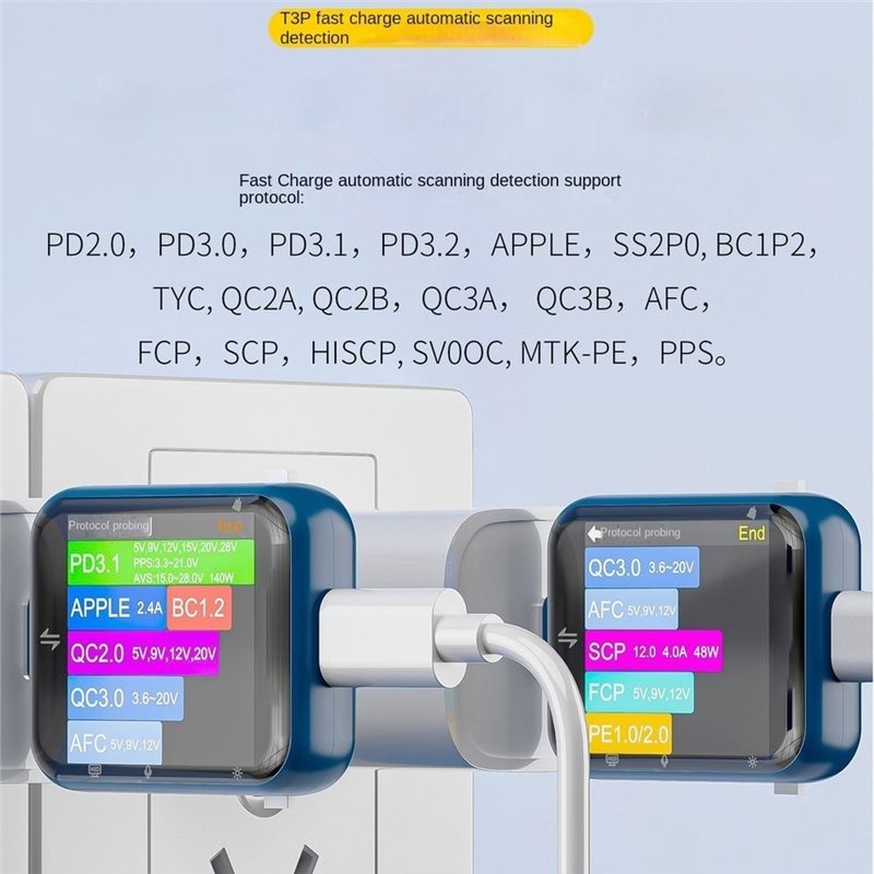 Logic Analyzer Usb - TKOH-T3P 터치 컨트롤 USB 전력 테스터