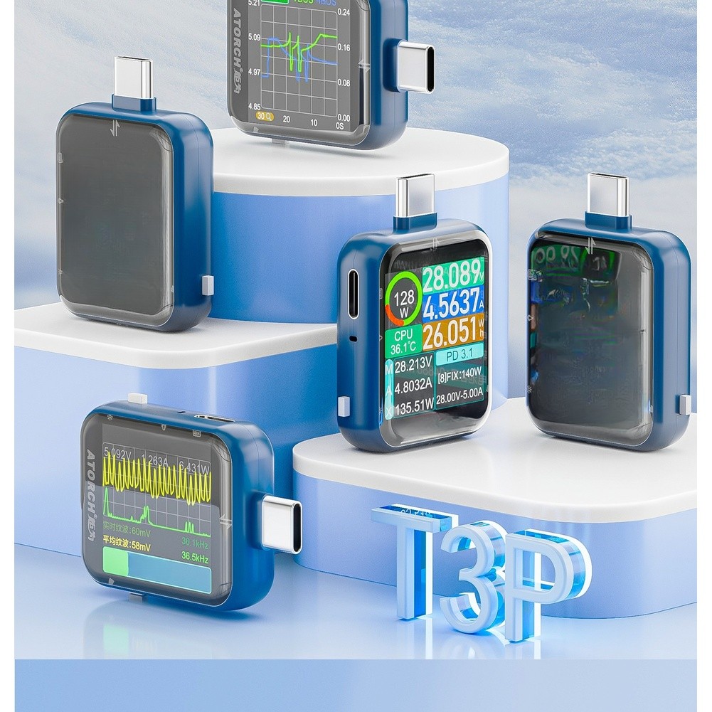 ATORCH T3P USB 전력 분석기, 터치스크린,  - Logic Analyzer Usb 리뷰 및 가격