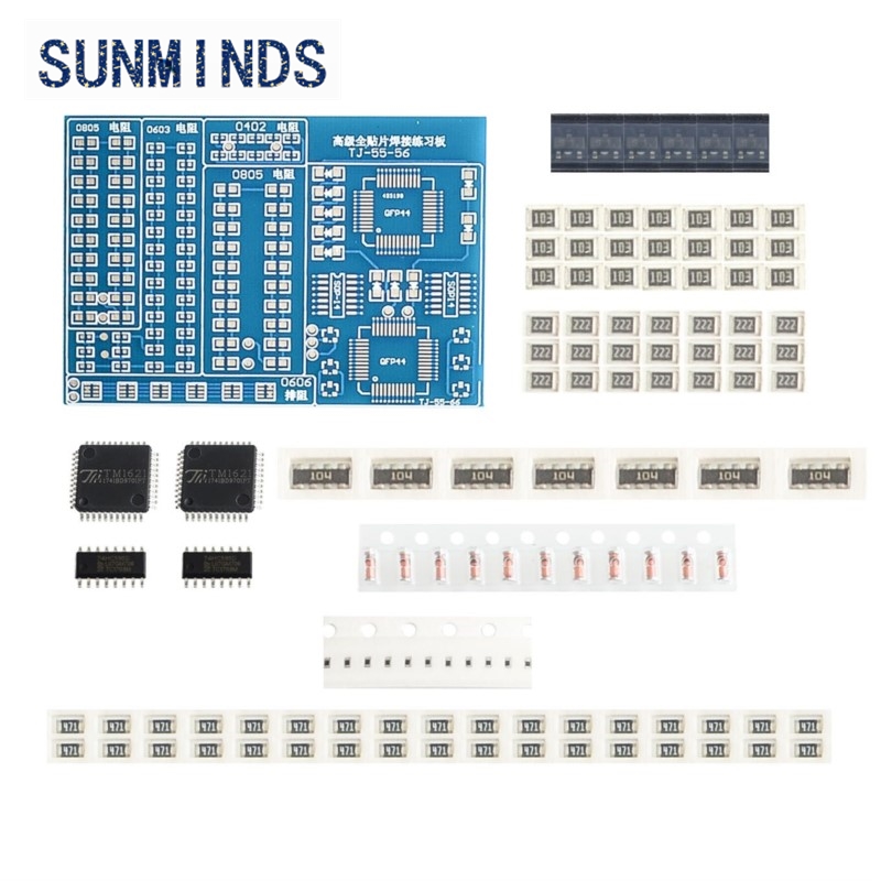 1pcs SMT SMD 구성 요소 용접 연습 보드 납땜 - Diy Electronics Learning Kit 리뷰 및 가격