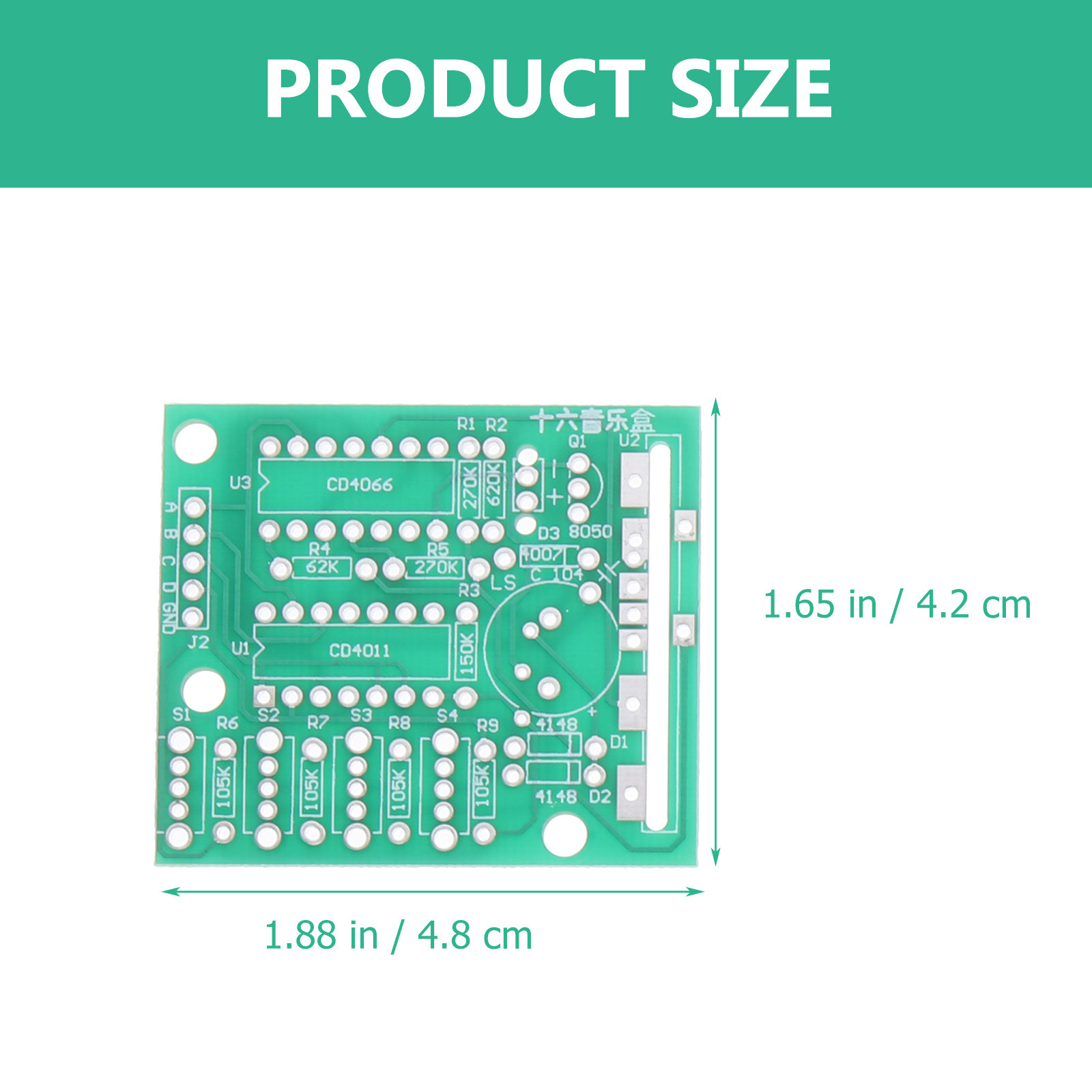 1세트 DIY 뮤직 박스, 전자 부품, 납땜 연습용 회 - Diy Electronics Box 리뷰 및 가격