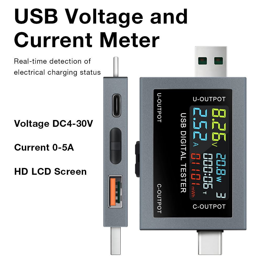 USB Type-C 충전 테스터 DC 4.5-50V 0 - Logic Analyzer Usb 리뷰 및 가격