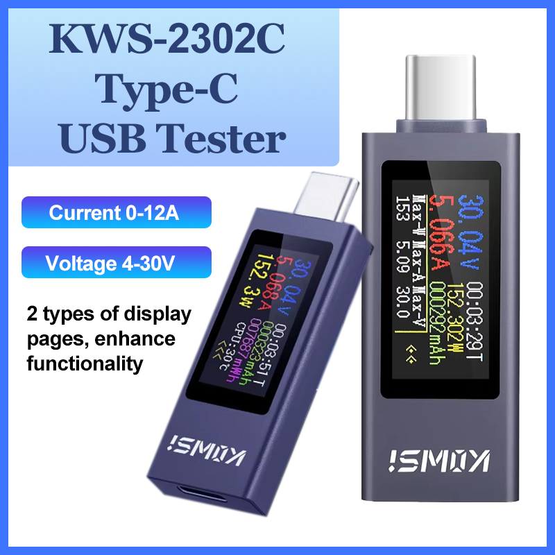 KWS-2302C Type-C USB 테스터 다기능 디 - Logic Analyzer Usb 리뷰 및 가격