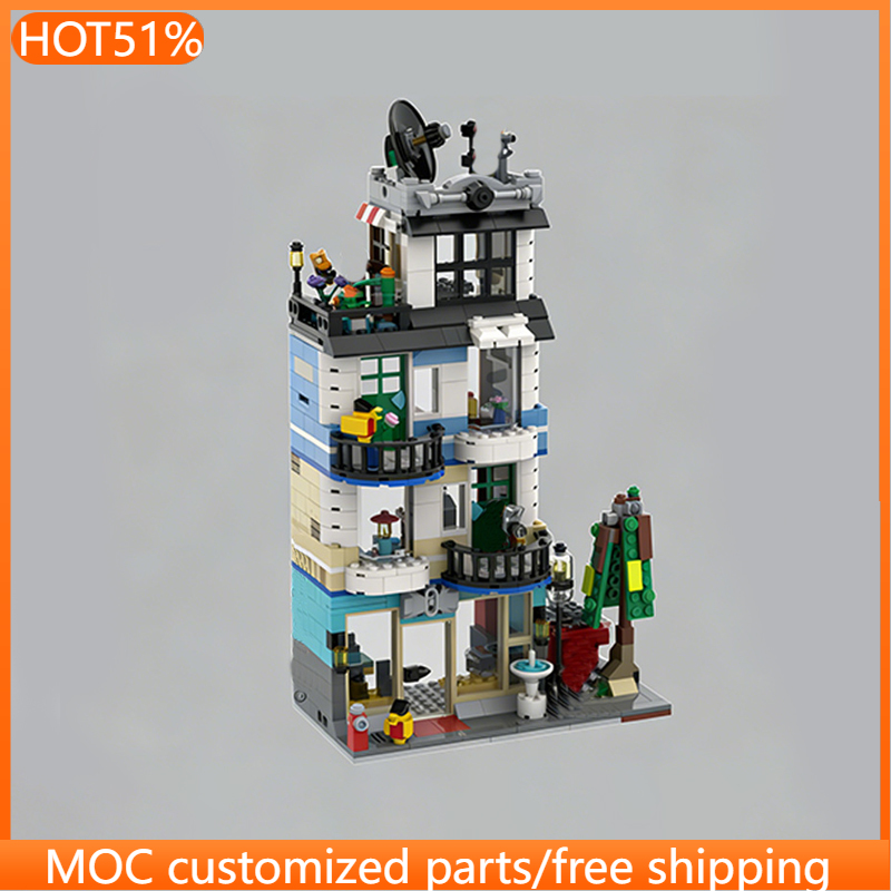 856 PCS 모듈식 건물 아파트 타워(전자제품 매장  - Diy Electronics Shop 리뷰 및 가격