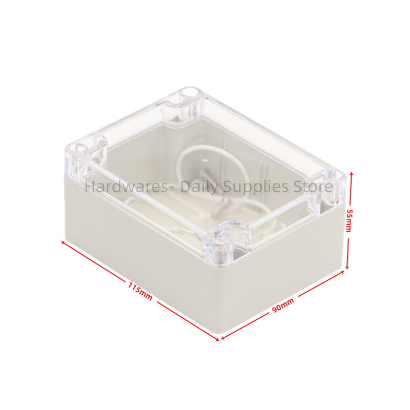 1pc 115x90x55mm 방수 플라스틱 인클로저 케 - Diy Electronics Box 리뷰 및 가격