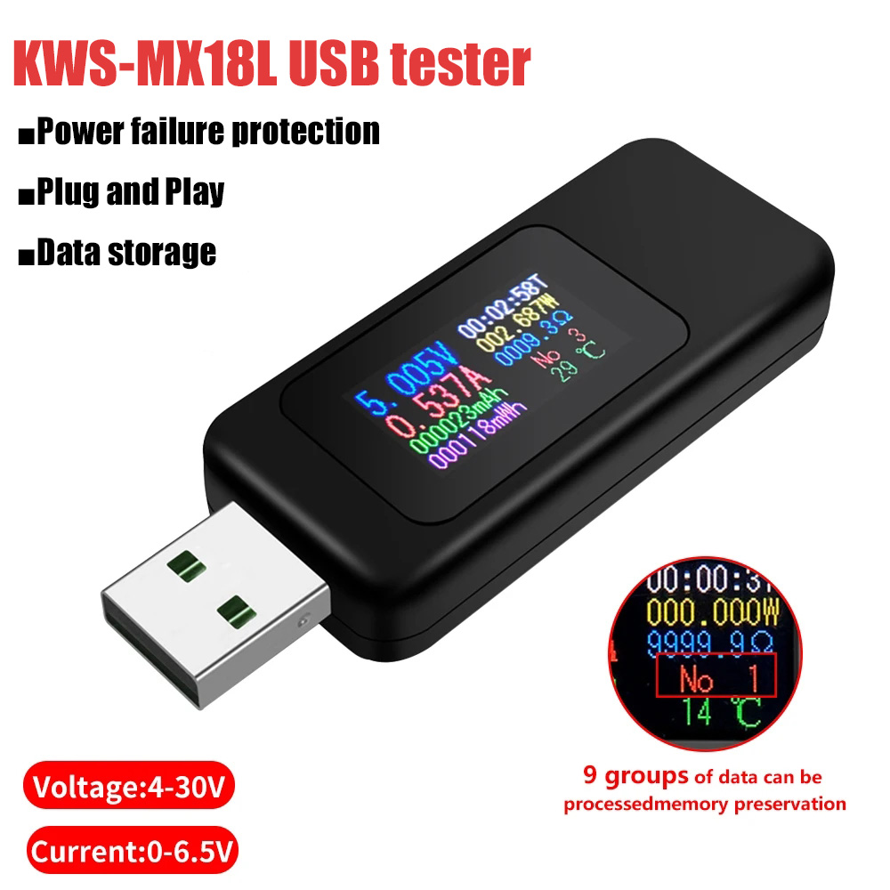 10 in 1 USB 테스터 DC 디지털 전압계 전류계 - Logic Analyzer Usb 리뷰 및 가격